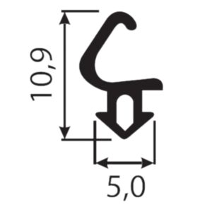 Dorazové tesnenie L-843